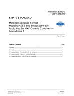 SMPTE 382M-2007 Amendment 1:2012 pdf