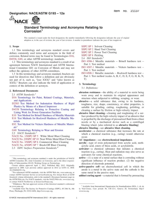 NACE G193-12a pdf