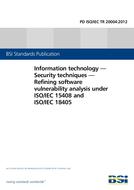 BS PD ISO/IEC TR 20004:2012 pdf