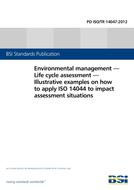 BS PD ISO/TR 14047:2012 pdf