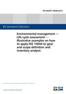 BS PD ISO/TR 14049:2012 pdf