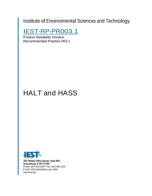 IEST RP-PR003.1 pdf