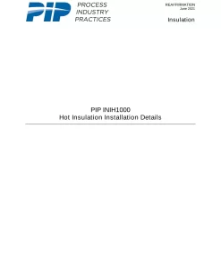 PIP INIH1000 pdf