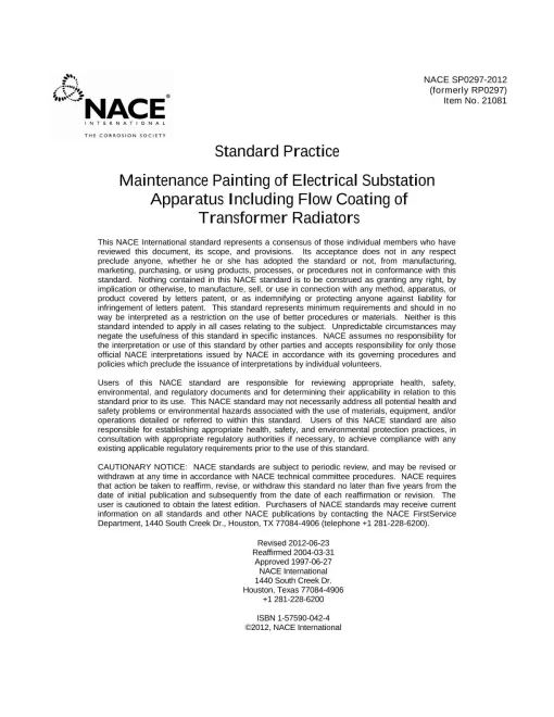 NACE SP0297-2012 pdf