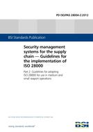 BS PD ISO/PAS 28004-2:2012 pdf