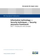 BS PD ISO/IEC TR 15443-1:2012 pdf