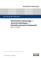 BS PD ISO/IEC TR 15443-2:2012 pdf