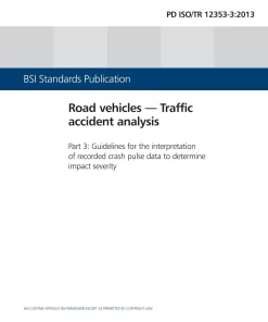 BS PD ISO/TR 12353-3:2013 pdf