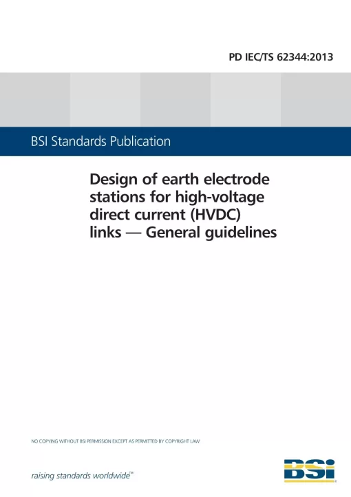 BS PD IEC/TS 62344:2013 pdf