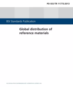 BS PD ISO/TR 11773:2013 pdf