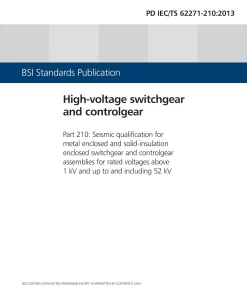 BS PD IEC/TS 62271-210:2013 pdf