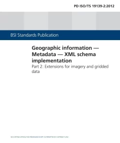 BS PD ISO/TS 19139-2:2012 pdf