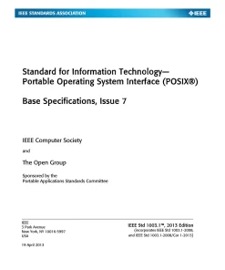 IEEE 1003.1, 2013 Edition pdf