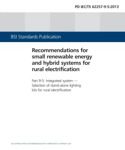 BS PD IEC/TS 62257-9-5:2013 pdf