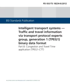 BS PD ISO/TS 18234-8:2012 pdf