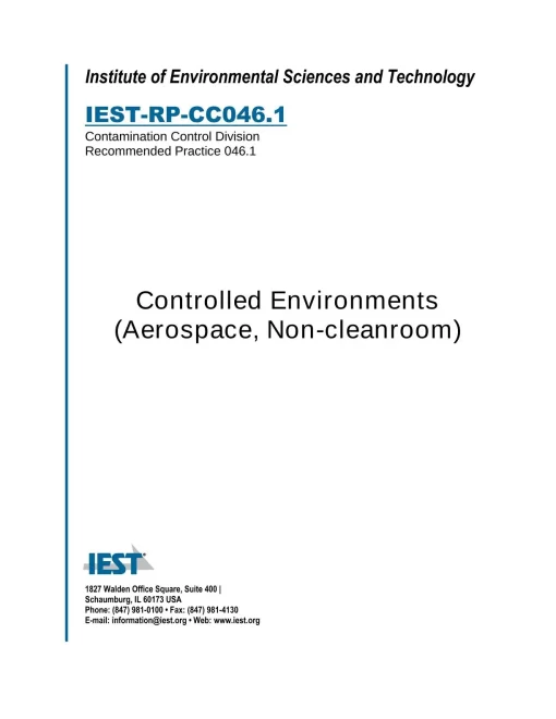 IEST RP-CC046.1 pdf