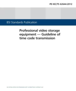 BS PD IEC/TS 62644:2012 pdf