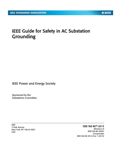 IEEE 80-2013 pdf