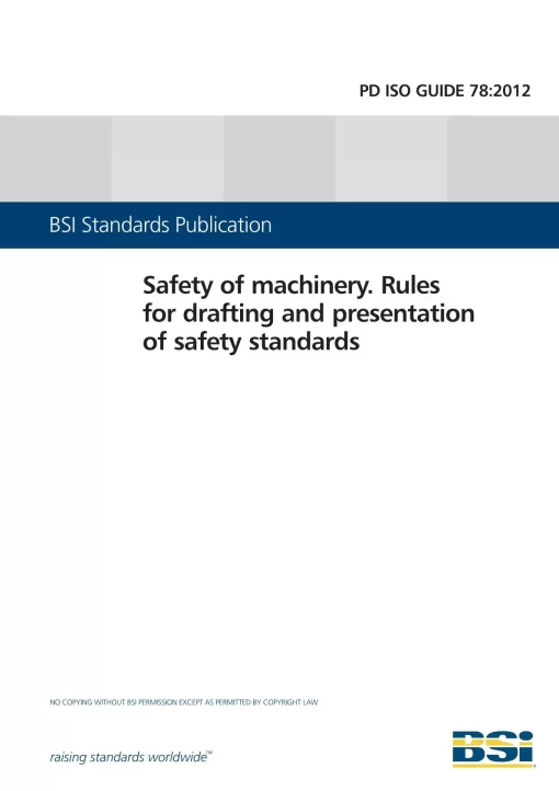 BS PD ISO GUIDE 78:2012 pdf