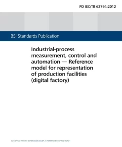 BS PD IEC/TR 62794:2012 pdf