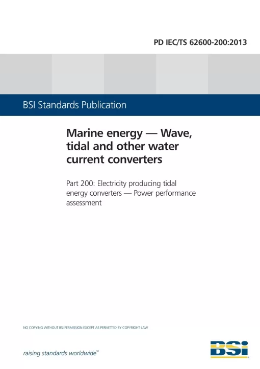 BS PD IEC/TS 62600-200:2013 pdf