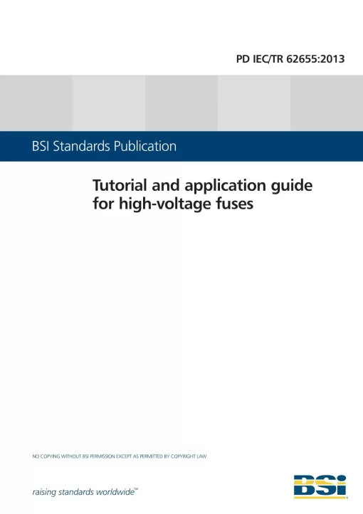 BS PD IEC/TR 62655:2013 pdf