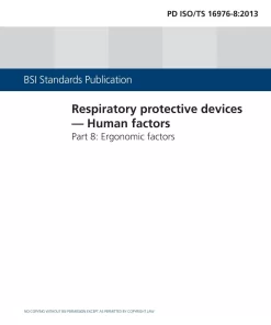 BS PD ISO/TS 16976-8:2013 pdf