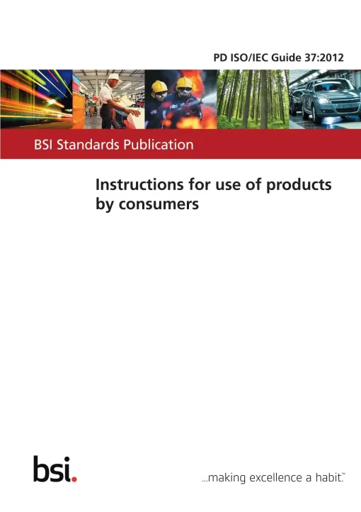 BS PD ISO/IEC GUIDE 37:2012 pdf