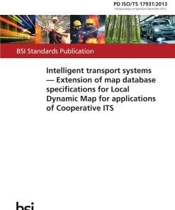 BS PD ISO/TS 17931:2013 pdf