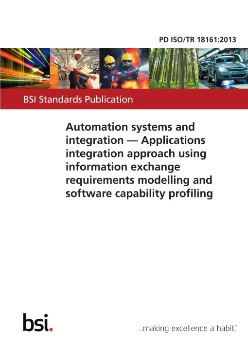 BS PD ISO/TR 18161:2013 pdf