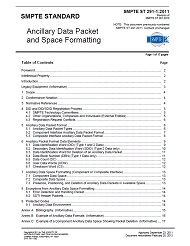 SMPTE ST 291-1:2011 pdf