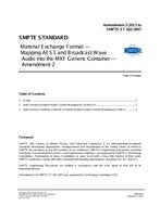 SMPTE 382M-2007 Amendment 2:2013 pdf