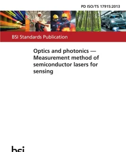 BS PD ISO/TS 17915:2013 pdf