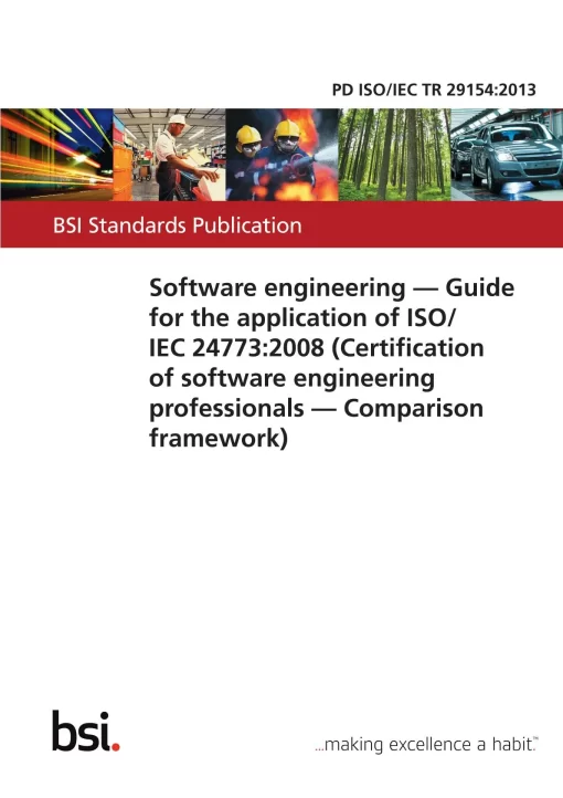 BS PD ISO/IEC TR 29154:2013 pdf