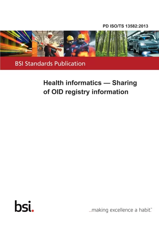 BS PD ISO/TS 13582:2013 pdf