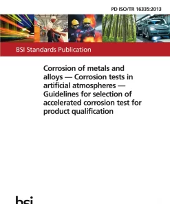 BS PD ISO/TR 16335:2013 pdf