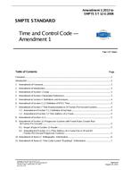 SMPTE 12M-1-2008 Amendment 1 pdf