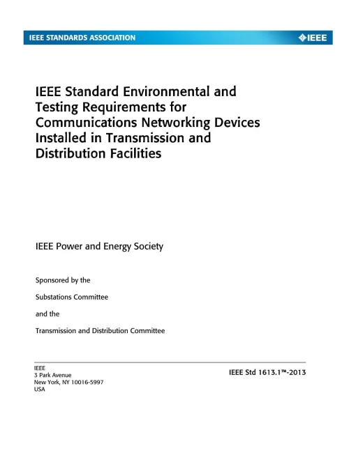 IEEE 1613.1-2013 pdf