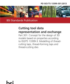 BS PD ISO/TS 13399-301:2013 pdf