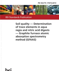 BS PD ISO/TS 17073:2013 pdf