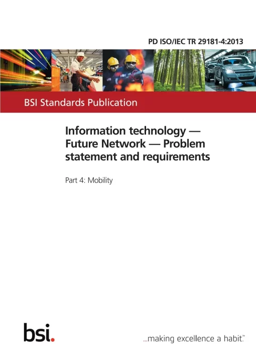 BS PD ISO/IEC TR 29181-4:2013 pdf