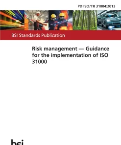 BS PD ISO/TR 31004:2013 pdf