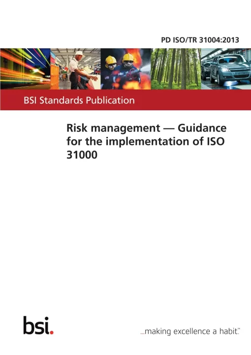 BS PD ISO/TR 31004:2013 pdf