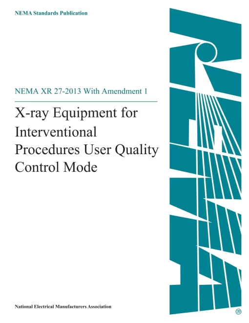 NEMA XR 27-2013 (R2018) pdf