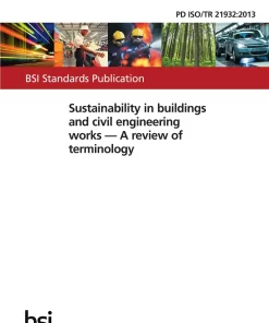 BS PD ISO/TR 21932:2013 pdf