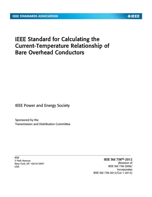 IEEE 738-2012 pdf