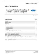 SMPTE ST 2022-7:2013 pdf