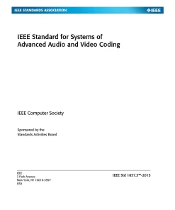 IEEE 1857.3-2013 pdf