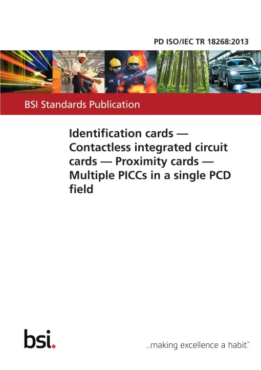 BS PD ISO/IEC TR 18268:2013 pdf