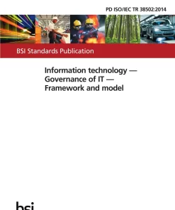 BS PD ISO/IEC TR 38502:2014 pdf